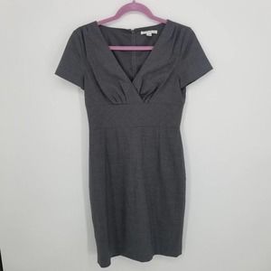 Banana Republic Gray fitted WoolDress 2. Great interview or business dress.